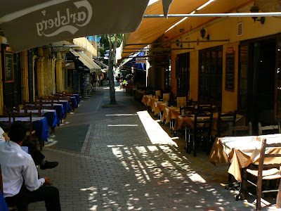 Imagini Cipru: zona cu restaurante din Nicosia
