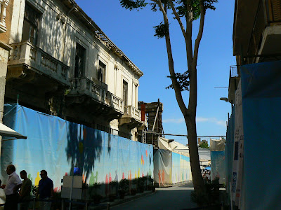 Imagini Nicosia: Linia Verde, trecerea in Cipru turcesc