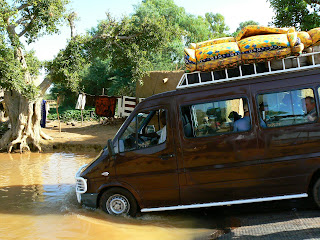 Transport Mali: in drum spre Djenne