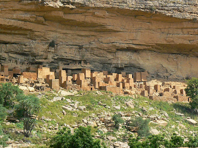 Imagini Mali: sat traditional african din Pays Dogon