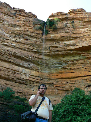 Obiective turistice Pays Dogon: la cascada