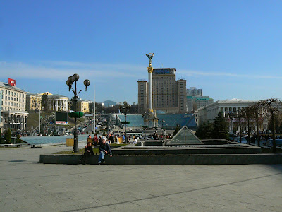 Imagini Ucraina: Piata Independentei Kiev
