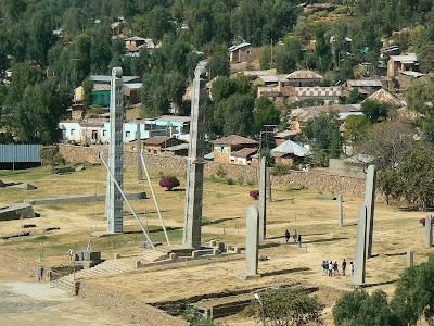 Obiective turistice: stelae din Aksum