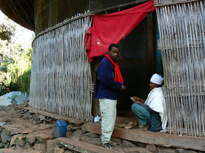 Imagini Etiopia: Azuwa Maryam, lacul Tana