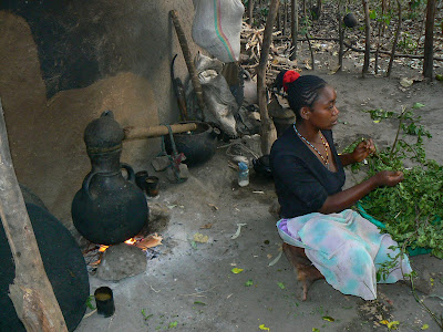 Imagini Etiopia: sat Ari, producatoare bere