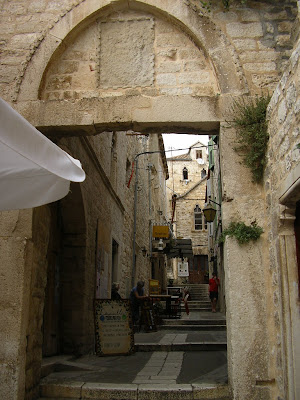 Imagini Croatia: spre fortareata Hvar