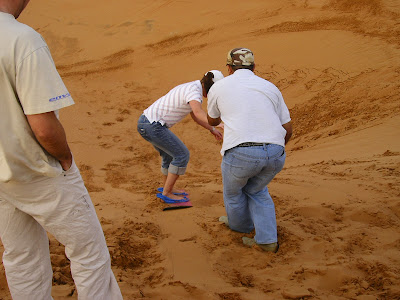 Imagini Dubai: Safari in desert, boarding pe nisip