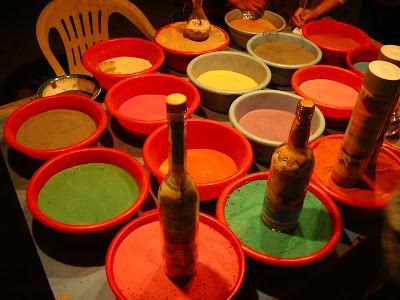 Imagini Dubai: Safari in desert, arta din nisip