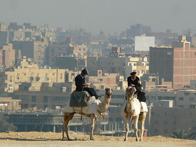 Imagini Egipt: politia turistica Cairo