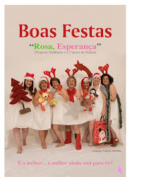 Rosa Esperança em tons natalinos!!