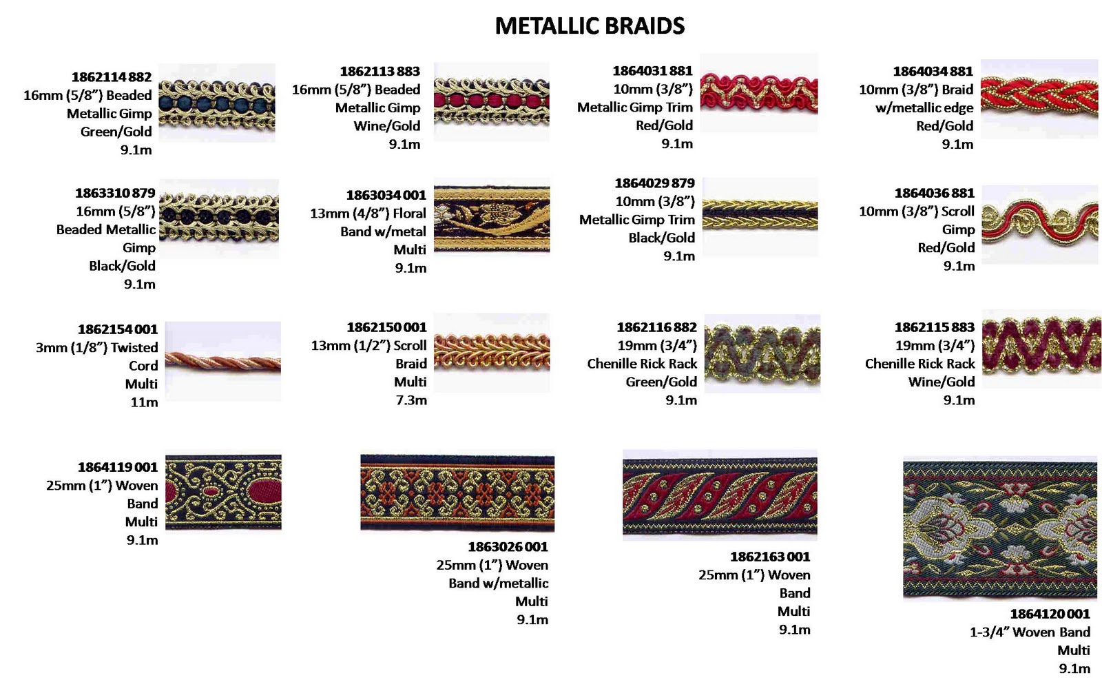 Simplicity Creative Group Wrights Trim Range