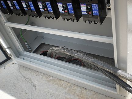 Electrical Installation Wiring Pictures: Feeder pillar single line diagram