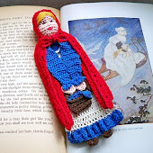 Little Red Riding Hood Reading Character Bookmark PDF Pattern