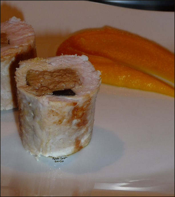 Lou Paladar Lepet Dinde Farcie au Foie Gras & Mousseline Potimarron à