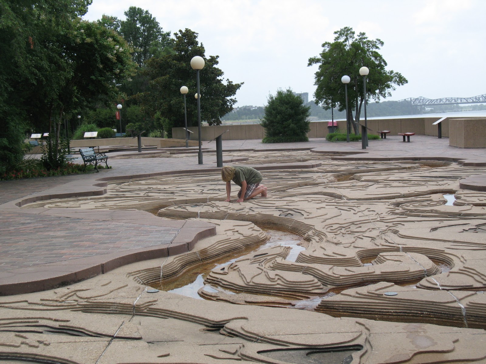 Miranda at the Museum Mississippi River Museum/Mud Island, Memphis TN
