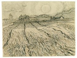 gogh van drawings drawing ink vincent pen sketches sketch line sketching gravitation intercepted