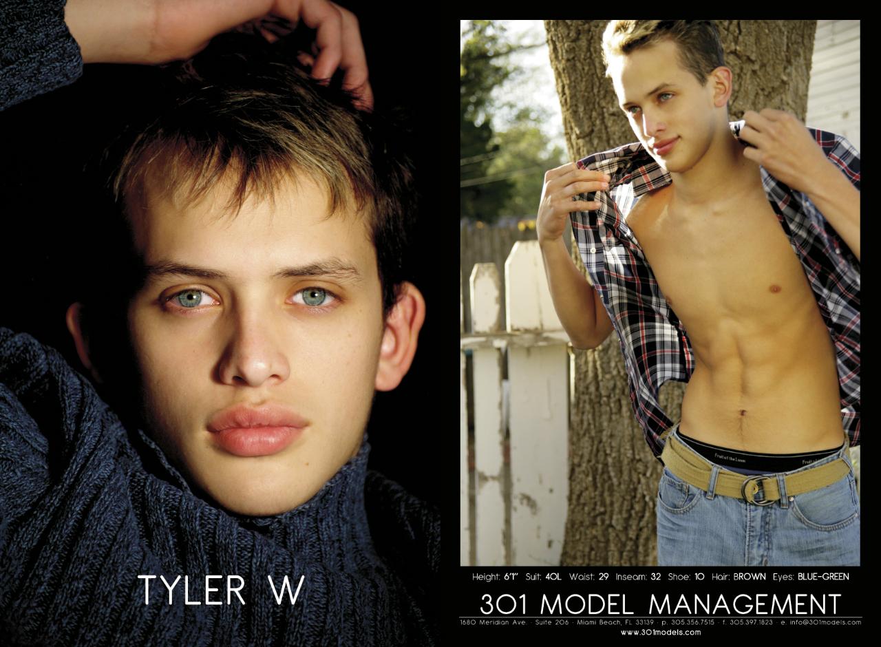 301 Model Management: Tyler W. - Shooting Star from the Lone Star State