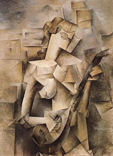 Picasso's Woman with Mandolin (1910)