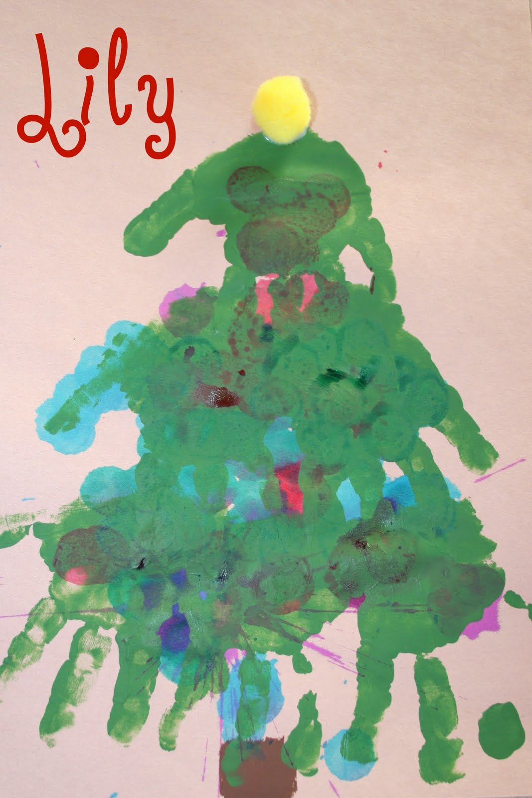 The Logan's: Christmas Art Projects