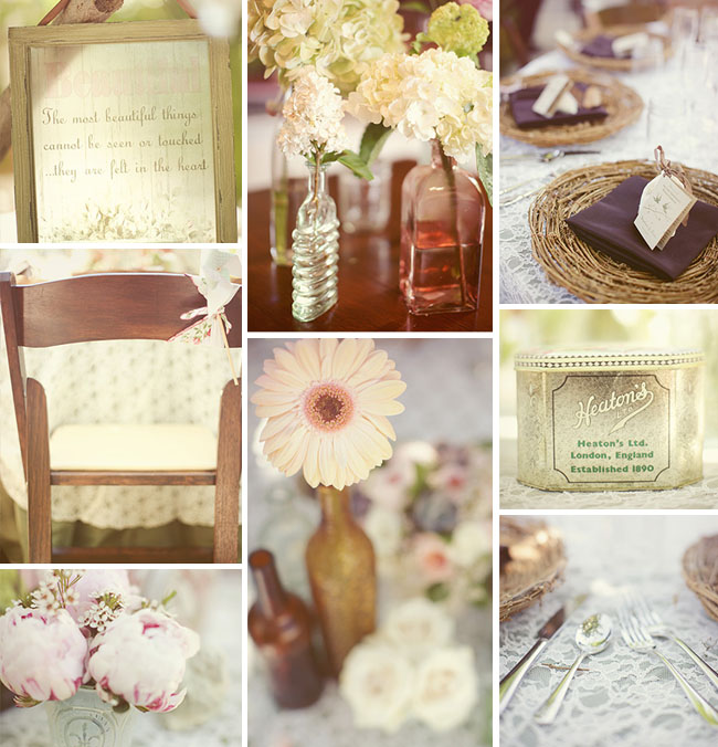 I love the shabby chic theme for a summer wedding may be for the pale 