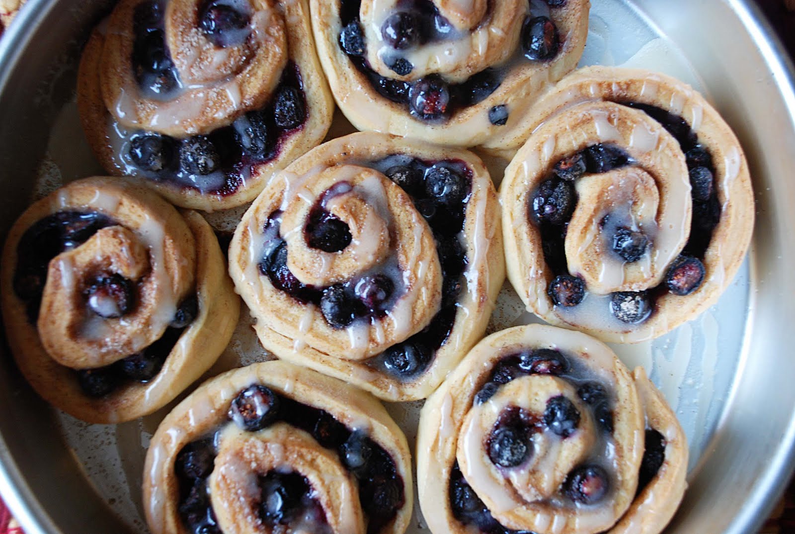 food Blueberry breakfast rolls....