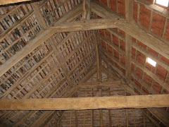 Beautiful living room beams