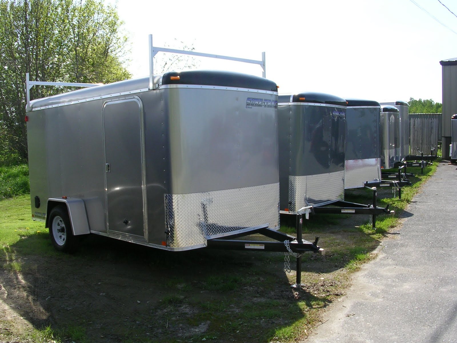 Michaud's Trailers Winslow Maine Sure Trac Enclosed Cargo