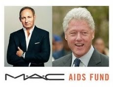 M.A.C. DONATED TO WILLIAM J. CLINTON FOUNDATION FOR HIV/AIDS