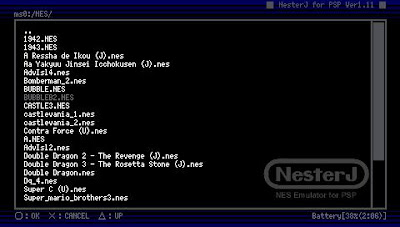 Nesterj emulator for psp