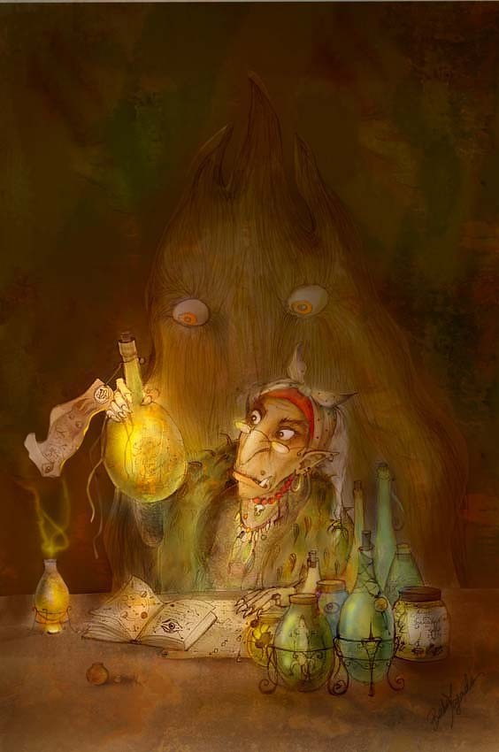 чан бабы яги. москва музей колдовства и суеверий. баба яга колдовство. колдуны и ведьмы. ведьма варит зелье.