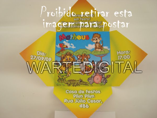 CONVITES PERSONALIZADOS