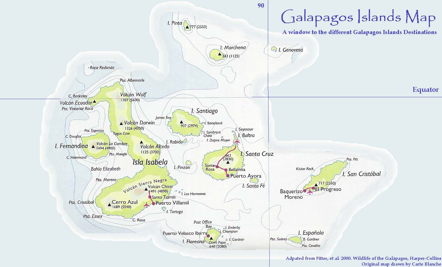 Пивной остров в составе галапагос