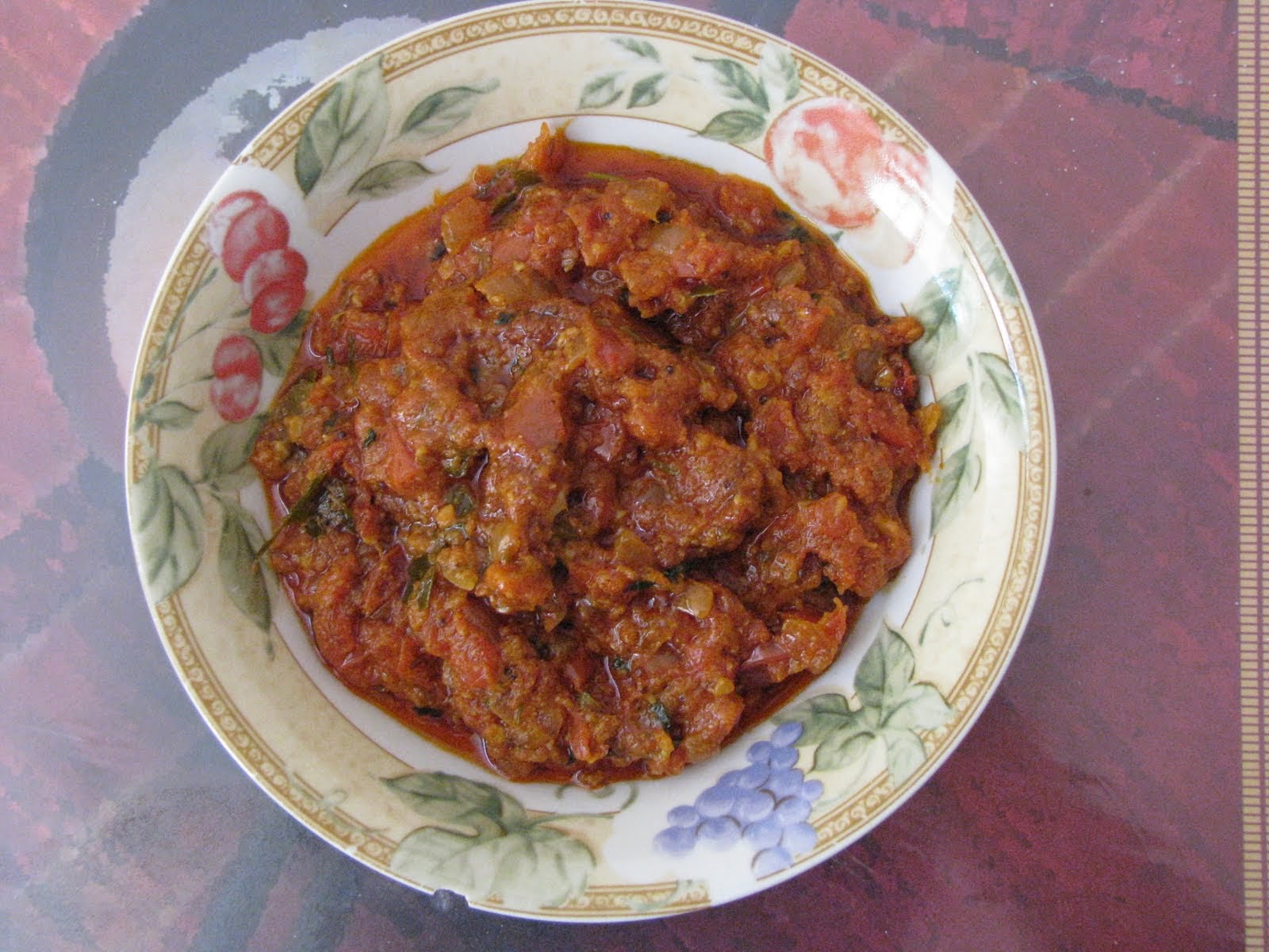 Everyday Indian Tomato Curry