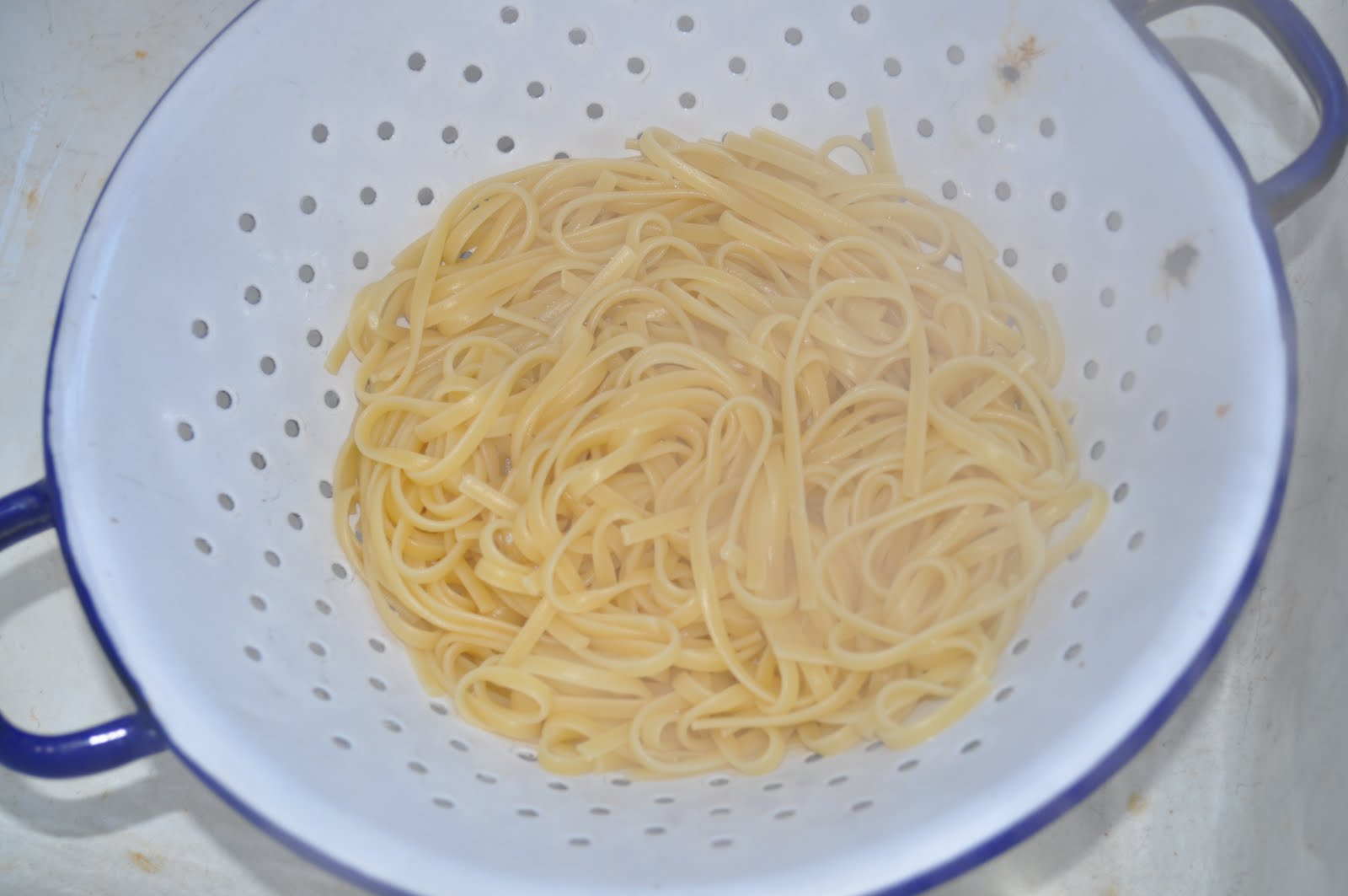 Michigan Cottage Cook SPICY LINGUINE WITH PEANUT SAUCE SALAD