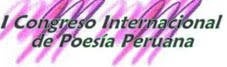 I Congreso Internacional de Poesía Peruana (1980-2006)