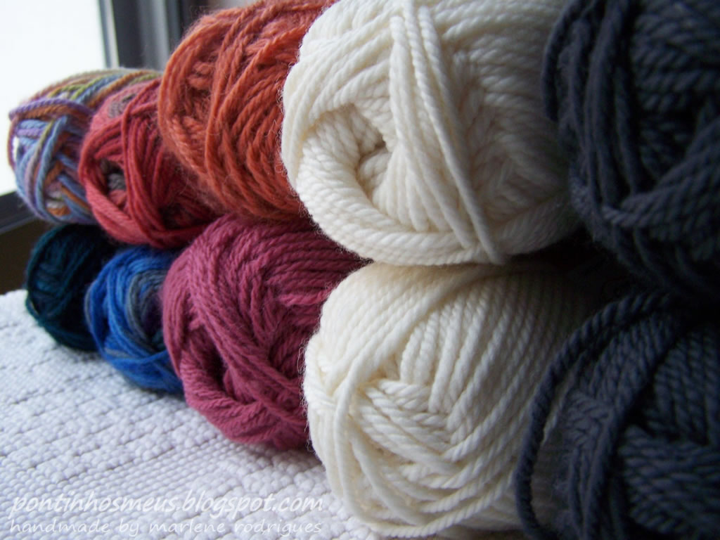 pontinhos meus Lãs para o Inverno Wool for Winter