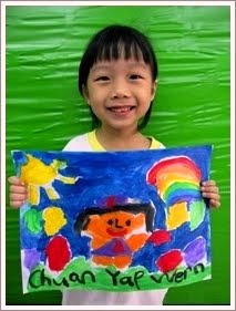 业雯的肖像画