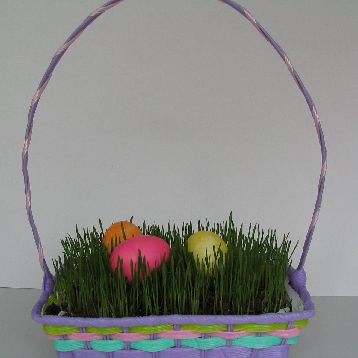 The Sister Letters Tutorial Easter Basket Grass