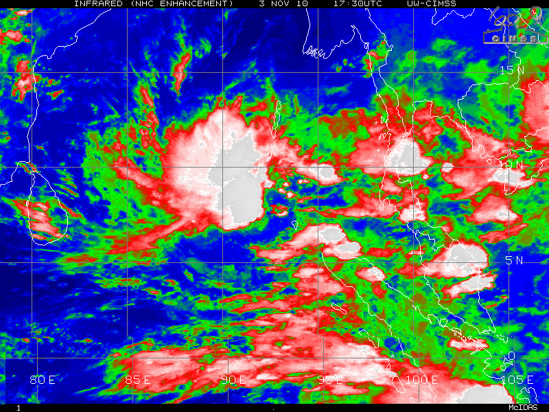 METD WEATHER Tropical Cyclone Jal forms in the Bay of Bengal! Has all