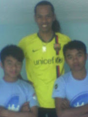 Foto kangen antar Tim Bola SMP PUI dgn Tim Bintang Ronaldowati di Stadion PERSIMA Mjl Th 2008