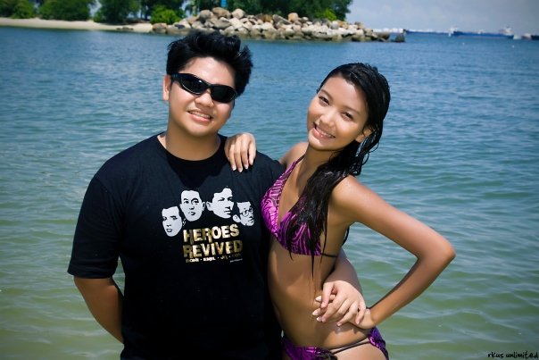 a model girl in Singapore,