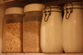 Organizing the Kitchen Pantry (for my stockpile)