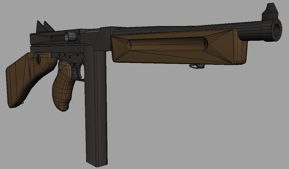 Thompson Machine Gun Blueprints