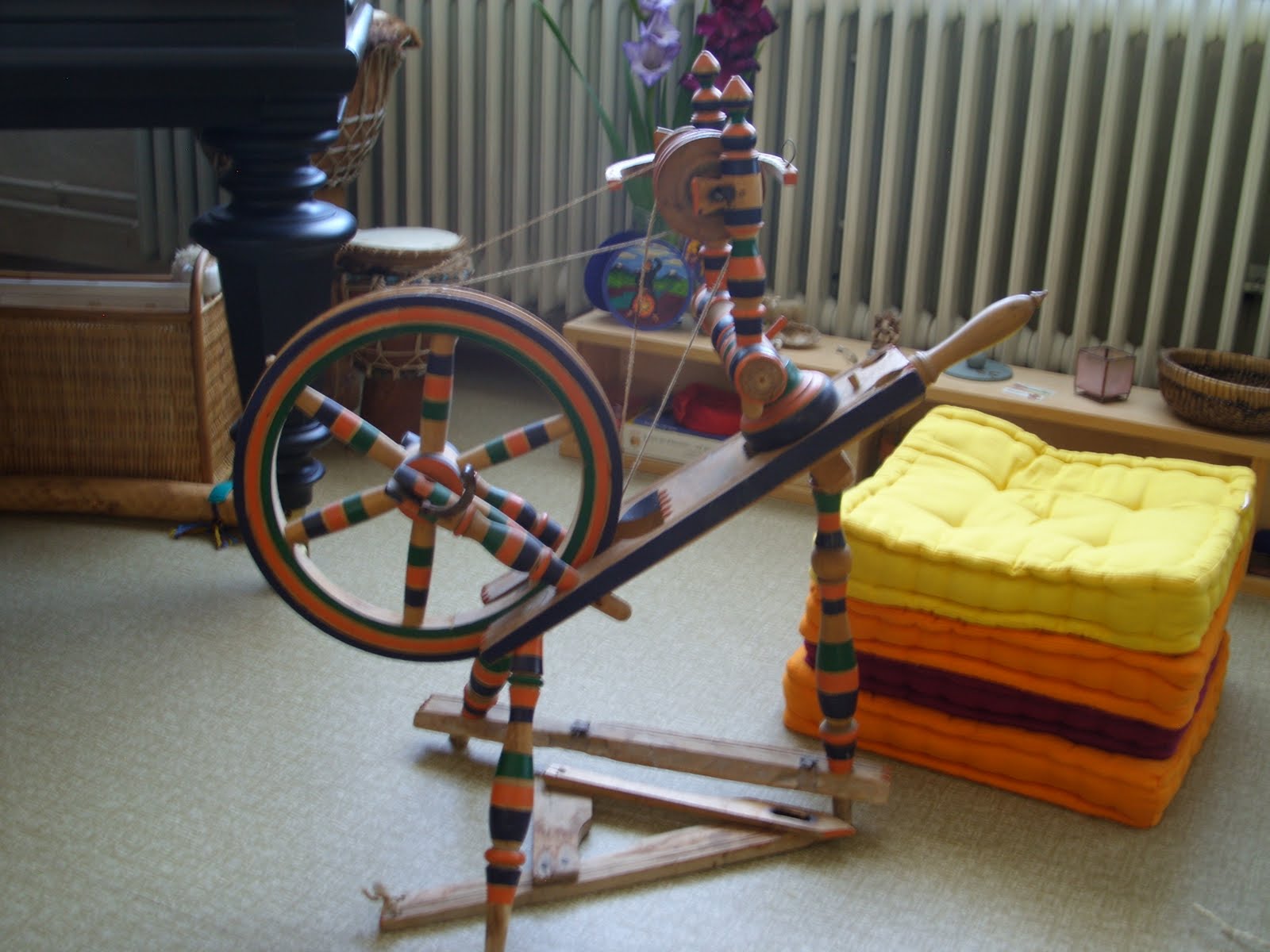 Feeding the Holy: journal of a handmade life: Spinning Wheel