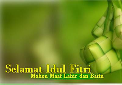 Terbaru 2012: Kumpulan Sms Lebaran - Ucapan Selamat Idul Fitri