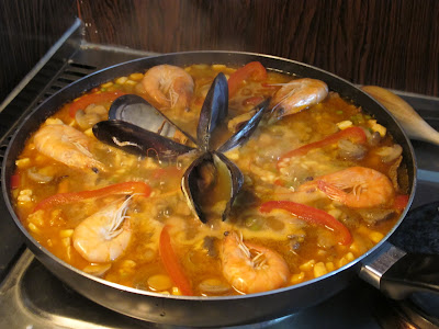 The tasty side to life: Traditional Spanish Mixed Paella- 