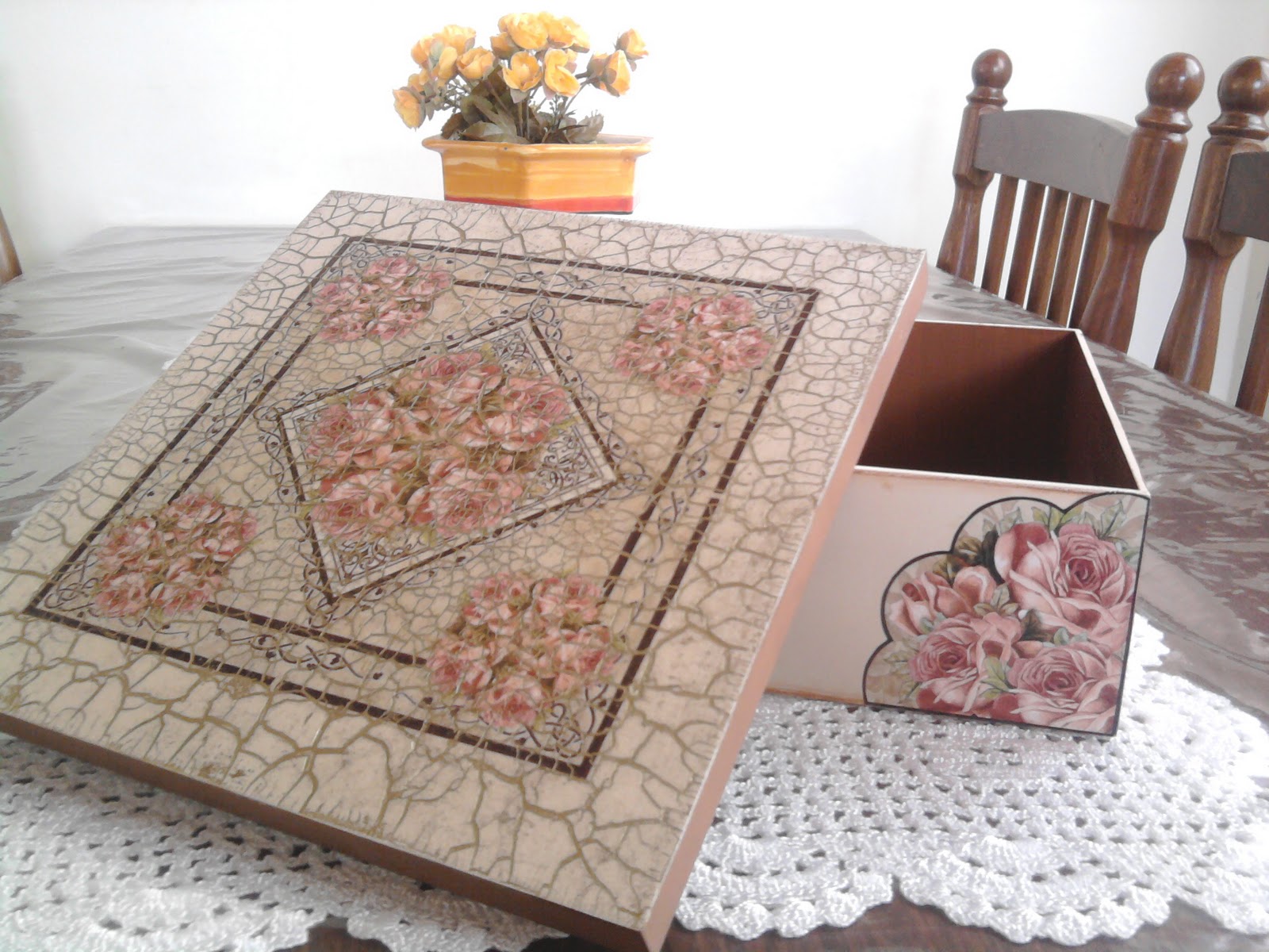 Desfrutitutti artesanatos Decoupage MDF