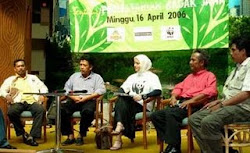 Duta WWF untuk Badak CUla Satu, Marissa Haque Fawzi