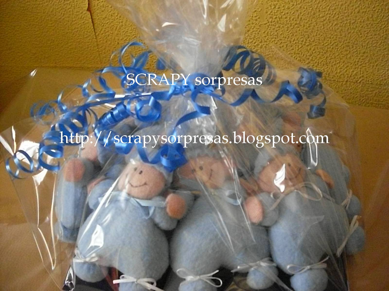 SCRAPY sorpresas Souvenirs BabyShower (bebé varoncito)