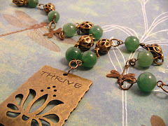Thrive Jade and Brass Necklace